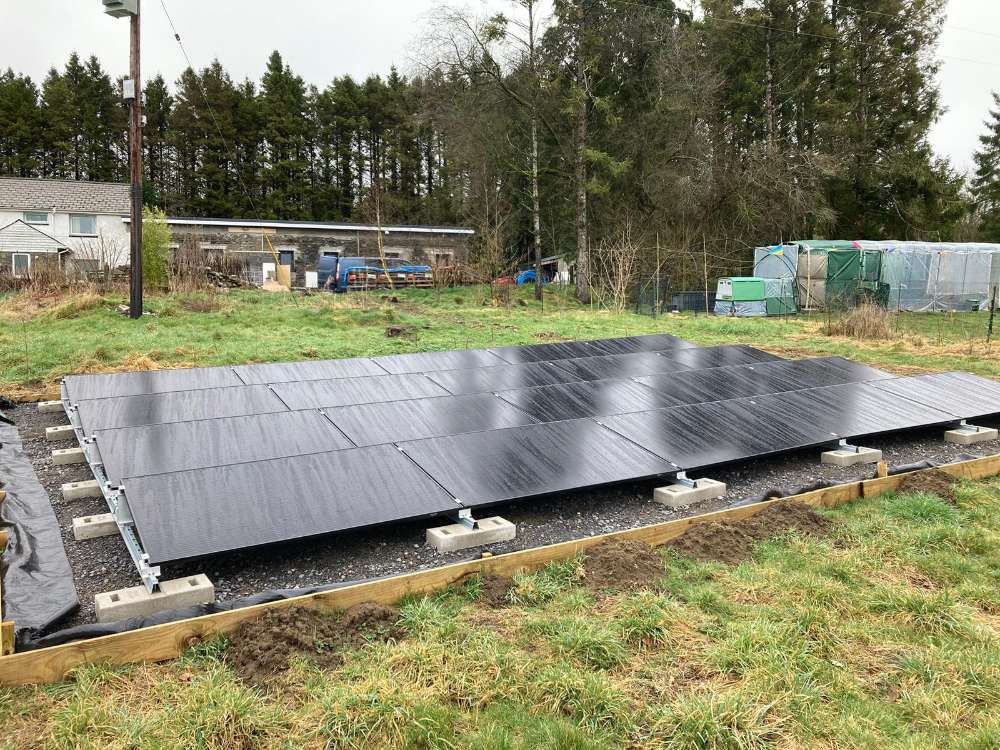 ground mounted solar panels