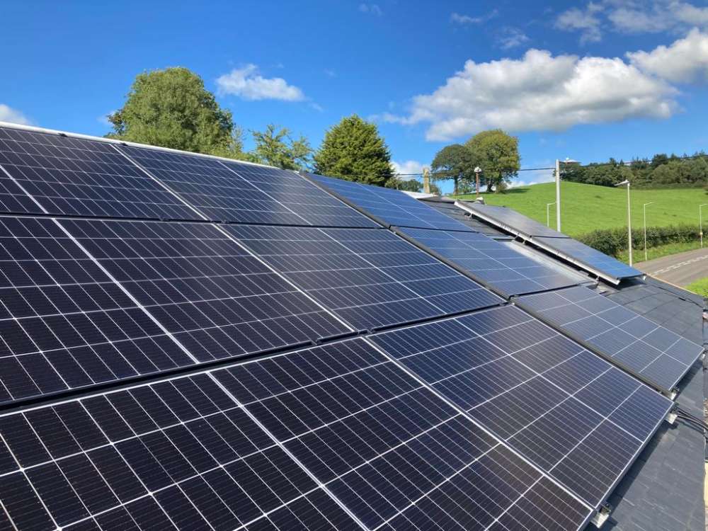 Solar PV Installations: Terraced Houses in  Carmarthen Solar Save Renewables
